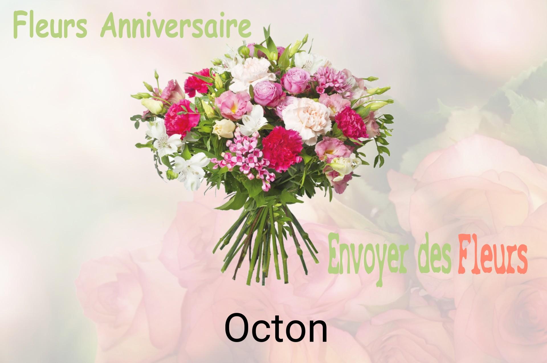 Bouquet de fleurs d’anniversaire livré à Octon